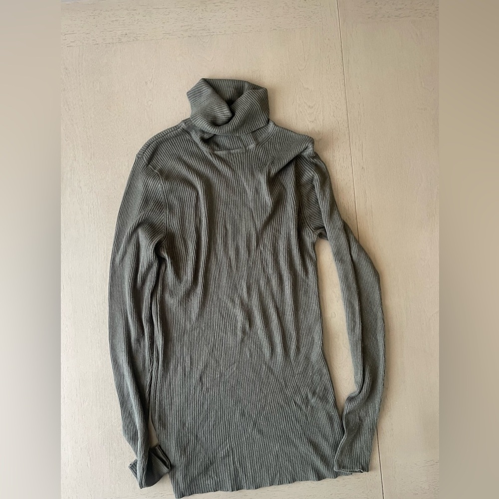Express ribbed turtleneck